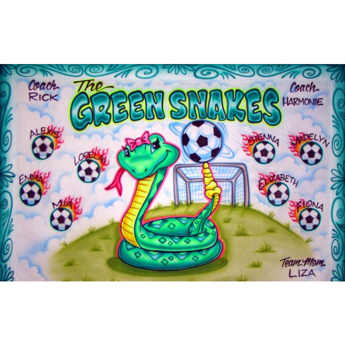 Snakes Soccer-0005 - Airbrush