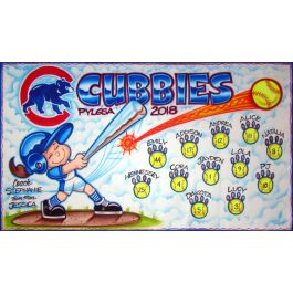 Cubbies Softball-2001 - Airbrush