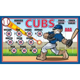 Cubs Baseball Banners