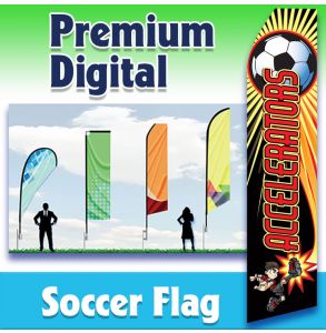 Accelerators Soccer Flag