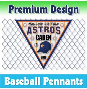 Astros Baseball-1002 - Digital Pennant