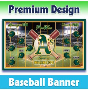 Athletics Baseball-1001 - Premium