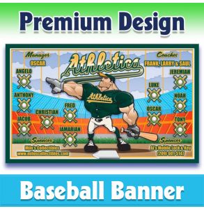 Athletics Baseball-1002 - Premium