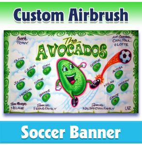 Avocados Soccer-0001 - Airbrush 