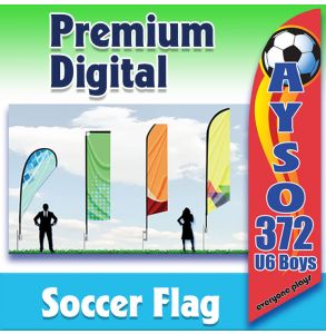 AYSO Soccer Flag