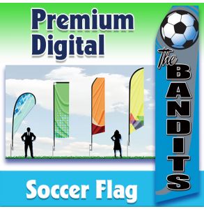 Bandits Soccer Flag
