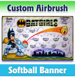Batgirls Softball-2001 - Airbrush 