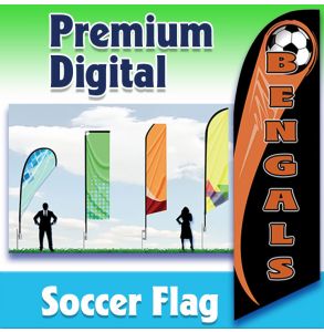 Bengals Soccer Flag