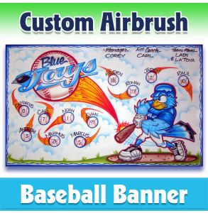 Blue Jays Baseball-1025 - Airbrush 