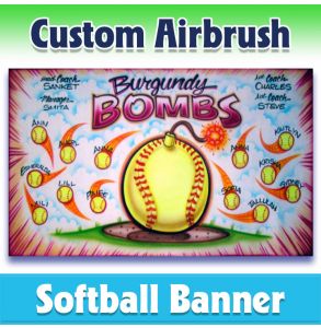 Bombs Softball-2001 - Airbrush 