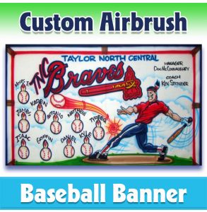 Braves Baseball-1008 - Airbrush 