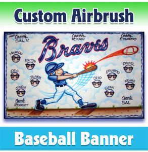 Braves Baseball-1009 - Airbrush 