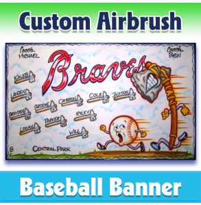 Braves Baseball-1012 - Airbrush 