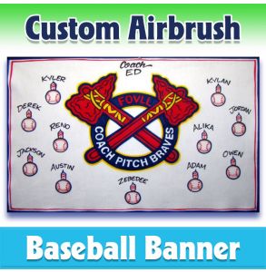 Braves Baseball-1018 - Airbrush 
