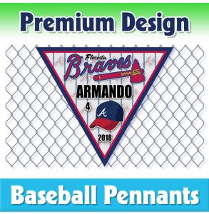 Braves Baseball-1001 - Digital Pennant