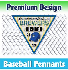 Brewers Baseball-1001 - Digital Pennant