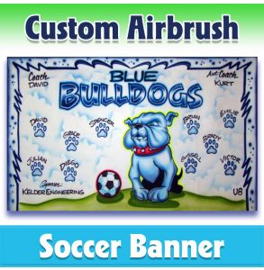 Bulldogs Soccer-0002 - Airbrush 