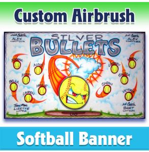 Bullets Softball-2001 - Airbrush 