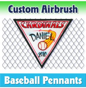 Cardinals Baseball-1001 - Airbrush Pennant