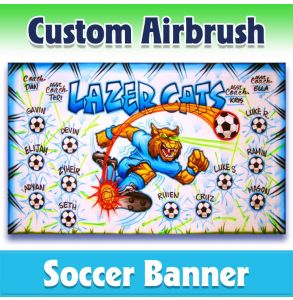 Cats Soccer-0001 - Airbrush 