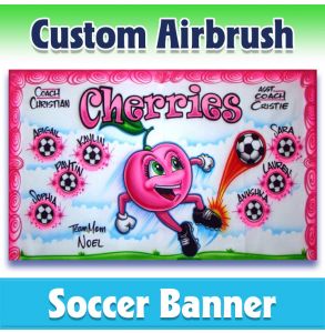 Cherries Soccer-0001 - Airbrush 