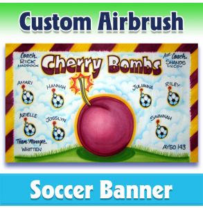 Cherry Bombs Soccer-0001 - Airbrush 