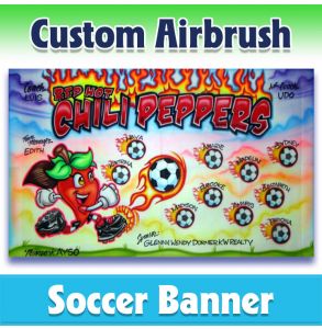 Chili Peppers Soccer-0004 - Airbrush 