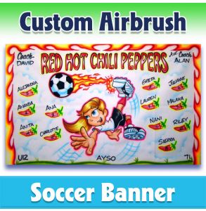 Chili Peppers Soccer-0005 - Airbrush 