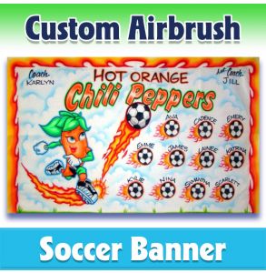 Chili Peppers Soccer-0007 - Airbrush 