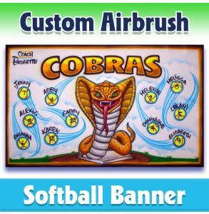 Cobras Softball-2001 - Airbrush 