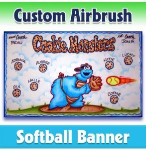 Cookie Monsters Softball-2001 - Airbrush 