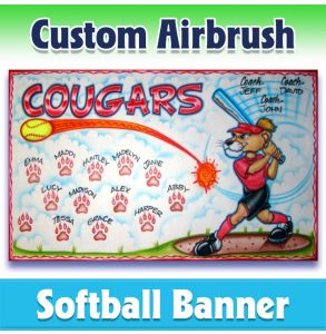 Cougars Softball-2002 - Airbrush 