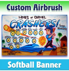 Crashers Softball-2001 - Airbrush 