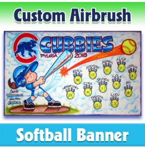 Cubbies Softball-2001 - Airbrush 