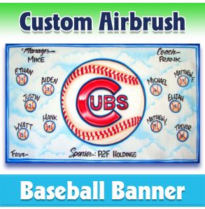 Cubs Baseball-1009 - Airbrush 