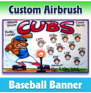 Cubs Baseball-1012 - Airbrush 