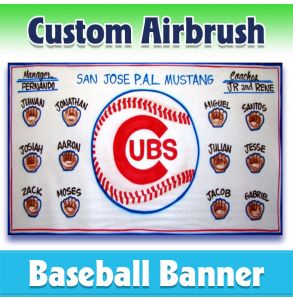 Cubs Baseball-1017 - Airbrush 