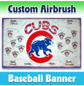Cubs Baseball-1019 - Airbrush 