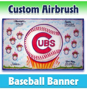 Cubs Baseball-1020 - Airbrush 