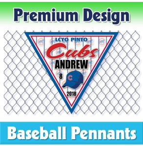 Cubs Baseball-1001 - Digital Pennant