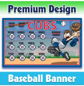 Cubs Baseball-1011 - Premium