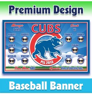 Cubs Baseball-1012 - Premium