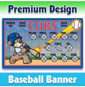 Cubs Baseball-1013 - Premium