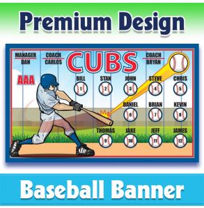 Cubs Baseball-1020 - Premium