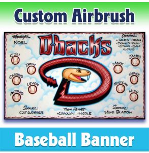 Dbacks Baseball-1007 - Airbrush 