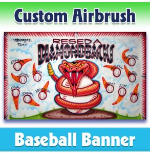 Dbacks Baseball-1012 - Airbrush 