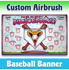 Dbacks Baseball-1013 - Airbrush 