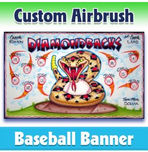 Dbacks Baseball-1015 - Airbrush 