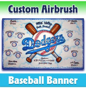 Dodgers Baseball-1007 - Airbrush 