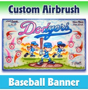 Dodgers Baseball-1011 - Airbrush 